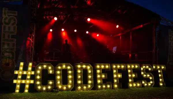 Codefest at night