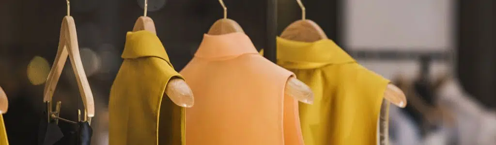 Clothes on a rail from Global Fashion Group