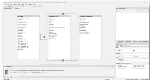 View of Tabular Editor